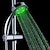 cheap Hand Shower-LED Shower Head Color Changing 2 Water Mode 7 Color Glow Light Automatically Changing Handheld Showerhead