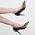 cheap Women&#039;s Heels-Women&#039;s Heels Stiletto Heel Pointed Toe Casual Minimalism Daily Party &amp; Evening Color Block Suede Summer Dark Brown Black / 3-4