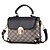 cheap Handbag &amp; Totes-Women&#039;s Buttons / Zipper PU Top Handle Bag Lattice Wine / Black / Purple / Fall &amp; Winter