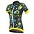 cheap Women&#039;s Cycling Clothing-Malciklo Women&#039;s Short Sleeve Cycling Jersey Black Orange Yellow Floral Botanical Plus Size Bike Jersey Top Mountain Bike MTB Road Bike Cycling Breathable Quick Dry Anatomic Design Sports Spandex