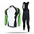 cheap Men&#039;s Clothing Sets-XINTOWN Men&#039;s Long Sleeve Cycling Jersey with Tights Black Bike Pants / Trousers Jersey Bib Tights Breathable 3D Pad Reflective Strips Back Pocket Sweat-wicking Winter Sports Polyester Spandex / Mesh