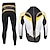 cheap Cycling Jersey &amp; Shorts / Pants Sets-Men&#039;s Cycling Jersey with Tights Cycling Jacket Long Sleeve Mountain Bike MTB Road Bike Cycling Green Purple Yellow Patchwork Graphic Patterned Design Bike Thermal Warm Quick Dry Limits Bacteria