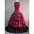 Χαμηλού Κόστους Εκπαιδευτικά παιχνίδια-Βικτοριανό Μεσαίωνα 18ος αιώνας φόρεμα διακοπών Φορέματα Κοστούμι πάρτι Χορός μεταμφιεσμένων Φόρεμα χορού Γυναικεία Βαμβάκι Στολές Μαύρο / Κόκκινο / Ανθισμένο Ροζ Πεπαλαιωμένο Μεταμφίεση