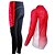 preiswerte Herrenbekleidungs-Sets-21Grams Damen Radtrikot mit Radhose lang fahrradbekleidung Langarm MTB Mountain Rennrad Grün Purpur Gelb Farbverlauf Fahhrad Leggings Sportkleidung Elastan warm halten 3D-Pad Atmungsaktiv Rasche