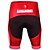 preiswerte Fahrradhosen Herren-ILPALADINO Herren Radlerhose Fahrradhose Fahrradshorts Radhose kurz mit polster Fahhrad Kurze Hose Hosen entspannte Passform Rennrad Sport Streifen 3D-Pad Atmungsaktiv UV-resistant Rasche Trocknung