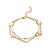 abordables Pulsera tobillera-Ankle Bracelet Women&#039;s Body Jewelry For Party Daily Alloy Gold
