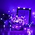 billiga LED-ljusslingor-1m Ljusslingor 10 lysdioder SMD 0603 1st Varmvit Vit Blå Julbröllopsdekoration Batterier Drivs