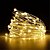 levne LED pásky-St. Patrick&#039;s Day Lights 5M 50Leds USB powered Silver copper wire String Lights Christmas Garland Fairy Holiday Party Wedding Xmas Decoration Lights