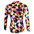 cheap Men&#039;s Jerseys-Fastcute Men&#039;s Long Sleeve Cycling Jersey Winter Fleece Velvet Silicon Multi color Green Rainbow LGBT Plaid Argyle Bike Sweatshirt Jersey Top Mountain Bike MTB Road Bike Cycling Thermal Warm Fleece