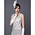 cheap Historical &amp; Vintage Costumes-The Great Gatsby Charleston 1920s The Great Gatsby Roaring Twenties Gloves Women&#039;s Costume Black / White / Red Vintage Cosplay Party Prom