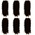 お買い得  かぎ針編みの髪-かぎ針編みの髪編み ウェーブ ボックスブレード オンブル’ バーガンディー ネイチャーブラック 合成 12-14 インチ ミディアム ブレイズヘア 1個 / パック / デイリーウェア