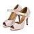 お買い得  ラテンダンスシューズ-Women&#039;s Dance Shoes Latin Shoes Heel Rhinestone / Crystal / Rhinestone Slim High Heel Customizable Pink / Performance / Satin