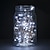 billiga LED-ljusslingor-1m Ljusslingor 10 lysdioder SMD 0603 1st Varmvit Vit Blå Julbröllopsdekoration Batterier Drivs