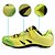 abordables Zapatos de ciclismo-SIDEBIKE Adulto Zapatillas de ciclismo con pedal y cala Calzado para Bicicleta de Carretera Fibra de Carbono Transpirable Amortización Utra ligero (UL) Ciclismo Verde / amarillo Hombre Zapatillas