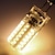 cheap LED Bi-pin Lights-10pcs G4 5W 3014 x 48 LEDs White Light Lamps AC12V Non-dimmable Equivalent to 20W-25W T3 Halogen Track Bulb Replacement LED Bulbs