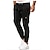 cheap Cargo Pants-Men&#039;s Cargo Pants Cargo Trousers Joggers Drawstring Multi Pocket Solid Colored Full Length Daily Fashion Streetwear Black White Micro-elastic