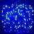 cheap Plug String Lights-50m String Lights 500 LEDs 1pc Warm White RGB White Waterproof Party Decorative 12 V