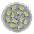 זול נורות ספוט לד-3 W תאורת ספוט לד 250 lm GU4(MR11) MR11 12 LED חרוזים SMD 5730 לבן חם לבן קר 12 V / עשרה חלקים