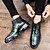 זול מגפיים לגברים-בגדי ריקוד גברים Fashion Boots PU סתיו חורף יום יומי / בריטי מגפיים מגפונים\מגף קרסול כחול / שחור / מגפי צ&#039;לסי / בָּחוּץ / משרד קריירה / מגפיי קרב