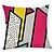 Недорогие Наволочки-набор из 9 наволочек из искусственного льна, геометрическая модная современная подушка с геометрическим рисунком