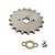 cheap Ignition Parts-420-17MM-18T Tooth Front Sprocket For 150 200cc Dirt Pit Bike ATV Motocross Engine Lifan Locin