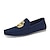 cheap Men&#039;s Slip-ons &amp; Loafers-Men&#039;s Loafers &amp; Slip-Ons Comfort Shoes Casual Daily Outdoor PU Wear Proof Black Yellow Blue Summer