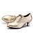 preiswerte Tanzschuhe zum Üben-Damen Schuhe für den lateinamerikanischen Tanz Übe das Trainieren von Tanzschuhen Line Dance Leistung Ausbildung Mit Schleife Absätze Kubanischer Absatz Silber Schwarz Rosa