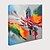 cheap Abstract Paintings-Oil Painting Hand Painted Square Abstract Modern Rolled Canvas (No Frame)