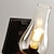 tanie Kinkiety-kreatywne kinkiety w stylu vintage kinkiety ścienne led sypialnia szklana ściana światło 110-220v 220-240v 60 w