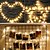 preiswerte LED Lichterketten-5m Lichterkette 50 LEDs warmweiß rgb weiß Party dekorative Hochzeit batteriebetrieben
