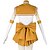 cheap Anime Costumes-Inspired by Cosplay Schoolgirls Anime Cosplay Costumes Japanese Cosplay Suits Sleeveless Dress Gloves Ribbon For Men&#039;s Women&#039;s Girls&#039;