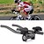 cheap Handlebars &amp; Stems-Bike Handlebar Armrest Bars 400 mm Ergonomic Design Road Bike Mountain Bike MTB Cycling Black
