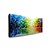 olcso Absztrakt festmények-Hang festett olajfestmény Kézzel festett - Absztrakt Landscape Modern Tartalmazza belső keret