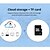 cheap Indoor IP Network Cameras-INQMEGA HD 1080P Cloud Wireless IP Cameras Intelligent Auto Tracking Of Human Home Security Surveillance Night Vision Two Way Audio Cloud Storage CCTV Network Wifi Security Cameras