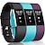 olcso Fitbit óraszíjak-3 db Smart Watch Band Kompatibilis valamivel FitBit Charge 2 Puha szilikon Okos óra Szíj Puha Állítható Elasztikus Sportszíj Csere Karszalag