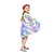 preiswerte Kostüme aus Film und Fernsehen-Die kleine Meerjungfrau Aqua Princess Meerjungfrau Umhang Blumenmädchen Kleid Kinder Mädchen A-Linie Urlaubskleid Weihnachten Einfache Halloween-Kostüme