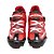 baratos Sapatos de Ciclismo-SIDEBIKE Adulto Tênis para Mountain Bike Nailom Respirável Anti-Escorregar Almofadado Ciclismo Vermelho / Preto Homens Sapatos para Ciclismo / Micofibra Sintética PU / Gancho