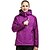 abordables Softshell, polares y chaquetas de montaña-Mujer Chaqueta para senderismo La chaqueta con capucha Chaquetas 3-en-1 Vellón Invierno Al aire libre Mantiene abrigado Impermeable Resistente al Viento A prueba de radiaciones Chaqueta Cima / Esquí