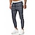 cheap Casual Pants-Men&#039;s Joggers Trousers Pants Trousers Casual Pants Plaid Drawstring Trousers Lattice Full Length Formal Business Daily Streetwear Casual Gray Micro-elastic