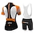 billige Tøjsæt til mænd-Malciklo Women&#039;s Short Sleeve Cycling Jersey with Bib Shorts Black Black / White Floral Botanical Bike Jersey Bib Tights Breathable Anatomic Design Reflective Strips Sweat-wicking Sports Polyester