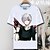 baratos Everyday Cosplay Anime Hoodies &amp; T-Shirts-Inspired by Tokyo Ghoul Ken Kaneki Anime Cosplay Costumes Japanese Cosplay T-shirt Print Short Sleeve Top / T-shirt For Men&#039;s