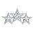 billiga Nålar och broscher-Dam Kubisk Zirkoniumoxid Broscher Stardust Stjärna Lyx Grundläggande Trendig Mode Brosch Smycken Guld Silver Till Bröllop Party Dagligen Arbete