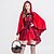 Χαμηλού Κόστους Halloween Ανδρικές &amp; Γυναικείες Στολές-Παραμυθιού Κοκκινοσκουφίτσα Φορέματα Στολές Ηρώων Μανδύας Κοστούμι πάρτι Ενηλίκων Γυναικεία φόρεμα διακοπών Χριστούγεννα Halloween Απόκριες Γιορτές / Διακοπές Πολυεστέρας / Φόρεμα / Γυναίκα / Φόρεμα