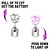 cheap Décor &amp; Night Lights-2pcs LED Earring Light Up Crown Glowing Crystal Stainless Ear Drop Ear Stud Earring Jewelry for Dance/Xmas/KTV Party Women Girl
