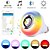 cheap LED Smart Bulbs-Smart E27 RGB Wireless Bluetooth Speaker Bulb 12W Music Playing Dimmable Audio with 24 Keys Remote Control