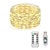 baratos Mangueiras de LED-LOENDE 10m Cordões de Luzes 100 LEDs Branco Quente RGB Branco Impermeável Criativo USB 5 V Carregamento USB