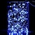 Χαμηλού Κόστους LED Φωτολωρίδες-10μ φώτα κορδόνι 100 led αδιάβροχο σύρμα κορδόνι φώτα νεράιδα 4τμχ 2τμχ 1pc για χριστουγεννιάτικο γάμο σπίτι διακοπών δωμάτιο πάρτι εξωτερική διακόσμηση ζεστό λευκό λευκό μπλε