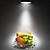 billige Spotlys med LED-9 stk 12w led lyspære spotlight 1200lm mr16 mr16 cob dimbar varmhvitt dagslys skinnebelysning (90w halogenekvivalent)