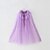 abordables Déguisements thème film et séries TV-Elsa Unicorn Cosplay Costume Cloak Masquerade Girls&#039; Movie Cosplay A-Line Slip Cosplay Halloween White / Purple / Blue Cloak Halloween Carnival Masquerade Tulle Polyster