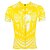 cheap Women&#039;s Cycling Clothing-ILPALADINO Men&#039;s Short Sleeve Cycling Jersey Summer Polyester Blue Purple Yellow Stripes Funny Bike Jersey Top Mountain Bike MTB Road Bike Cycling Ultraviolet Resistant Quick Dry Breathable Sports